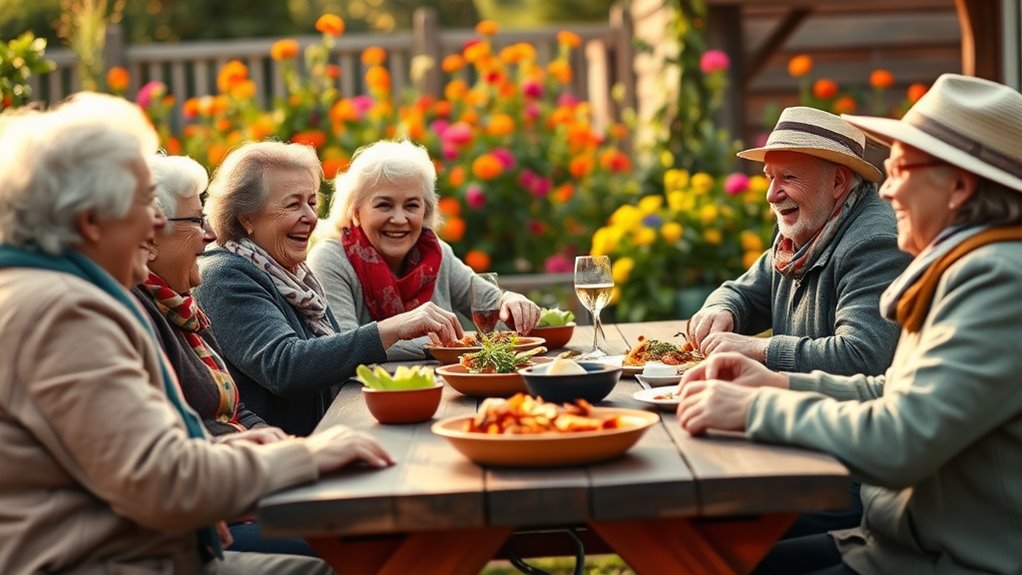 social connections promote healthy aging