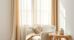soothing beige and white layers
