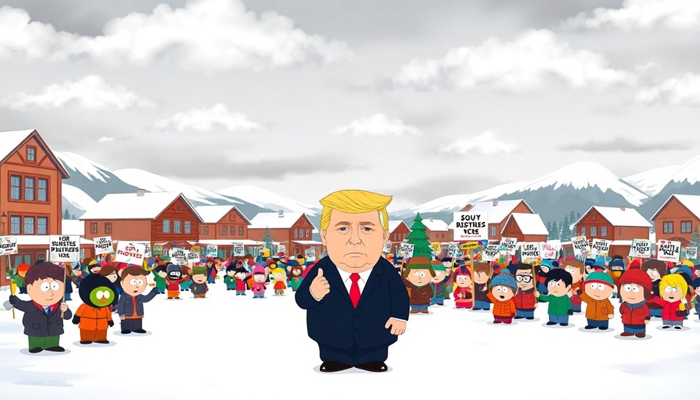 south park s trump satire