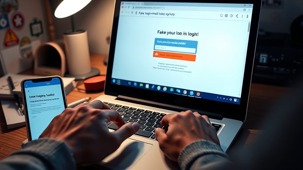 spot fake email links