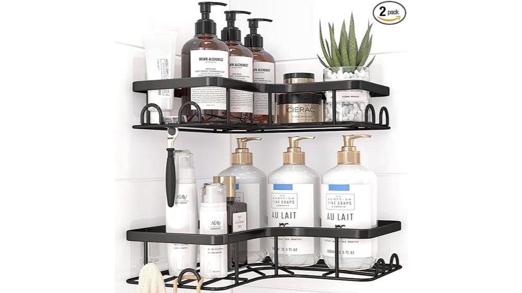 stainless steel corner shelves