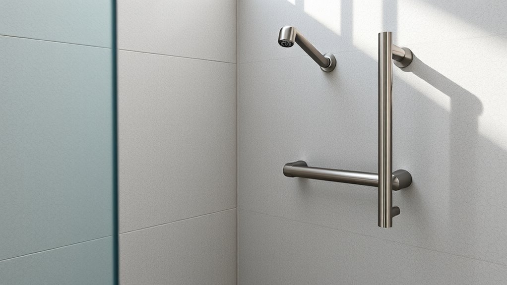 strategic bathroom grab bar placement