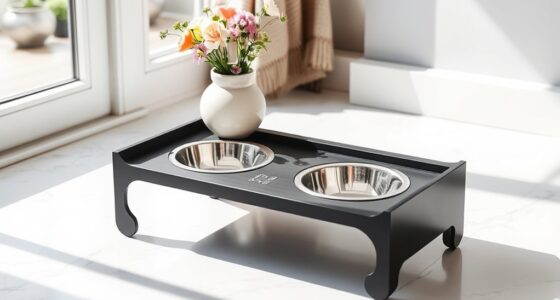 stylish pet feeding stations