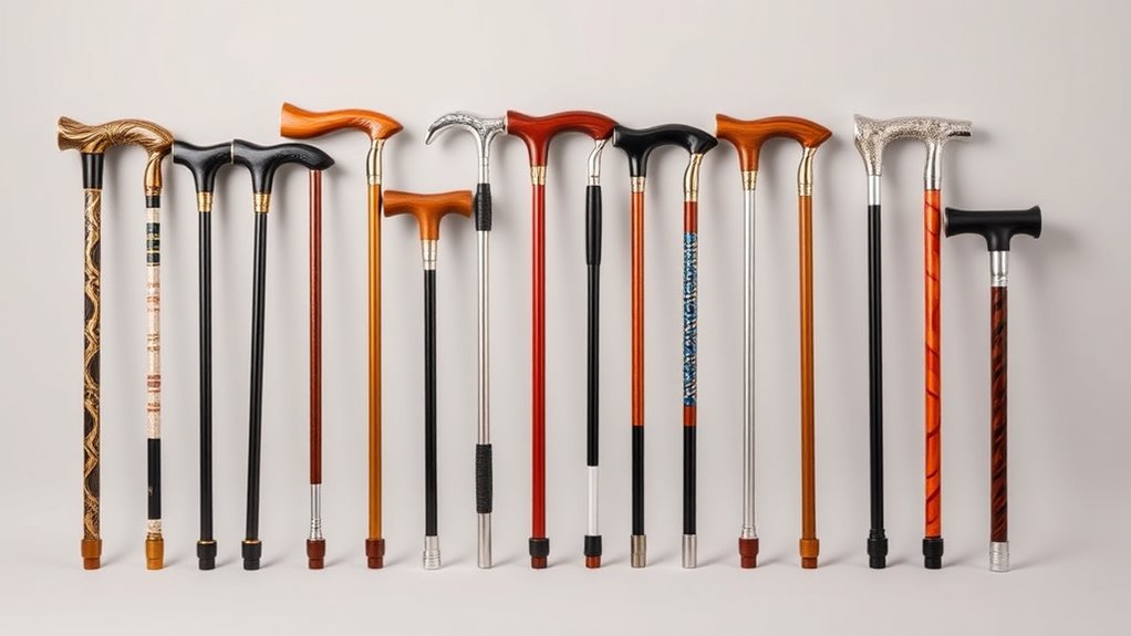 stylish portable walking aids