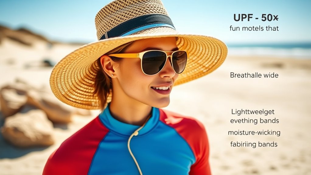 sun protection comfort durability
