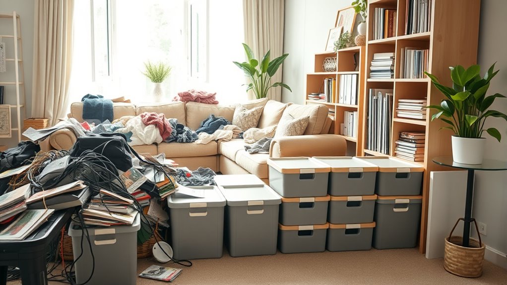 tackle clutter immediately daily