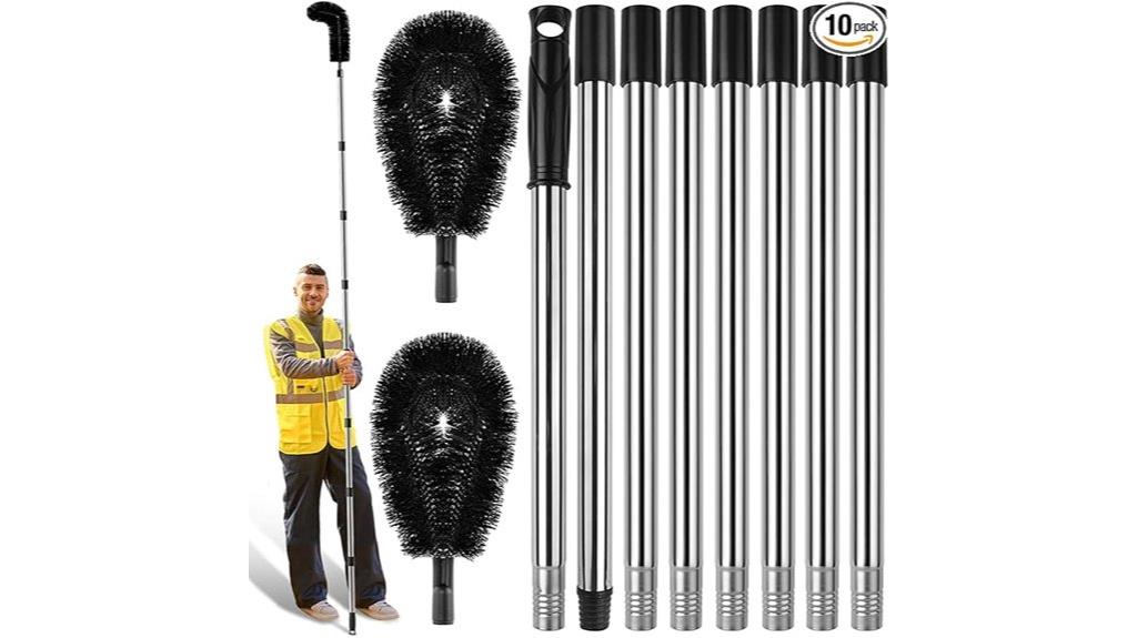telescopic gutter cleaning tool