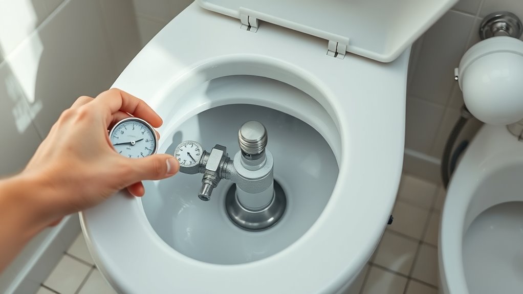 toilet flushing system maintenance