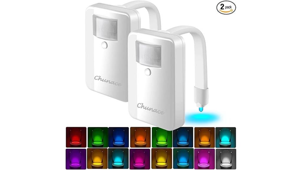 toilet night lights pack