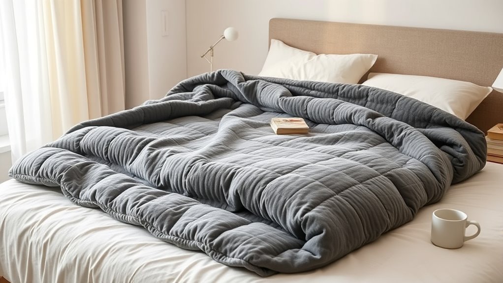 top anxiety relief weighted blankets