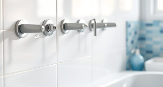 top bath handle suction options