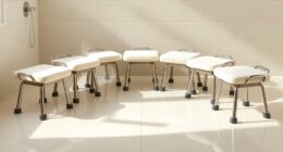 top bath stools handles