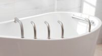 top bathtub safety handles