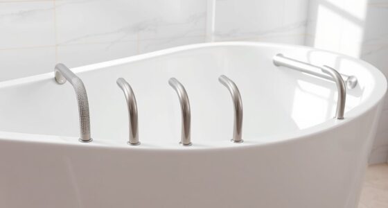 top bathtub safety handles