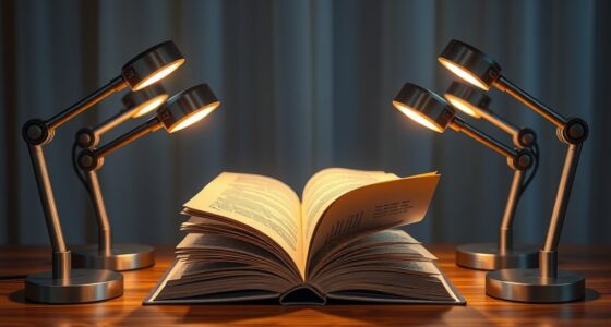 top clamp on reading lights