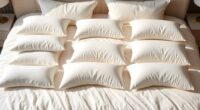 top contour memory foam pillows