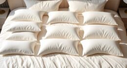 top contour memory foam pillows