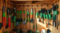 top garden tool storage solutions