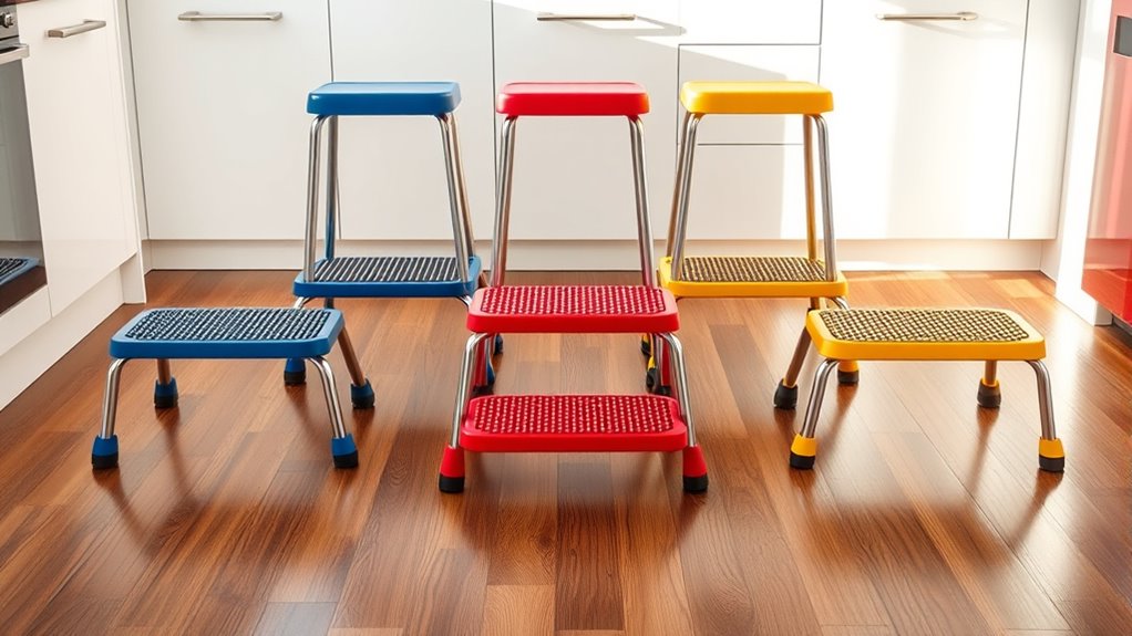 top non slip step stools