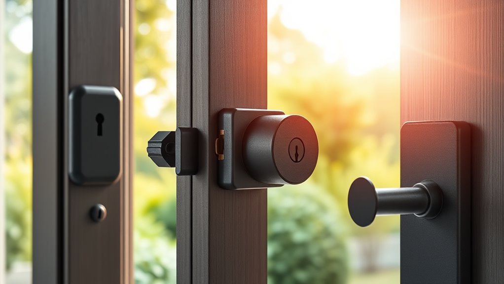 top patio door lock options