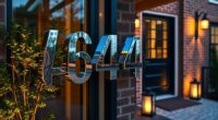 top reflective house numbers