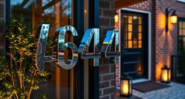 top reflective house numbers