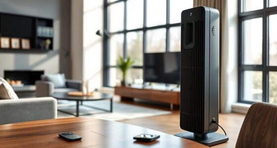 top remote controlled tower fans