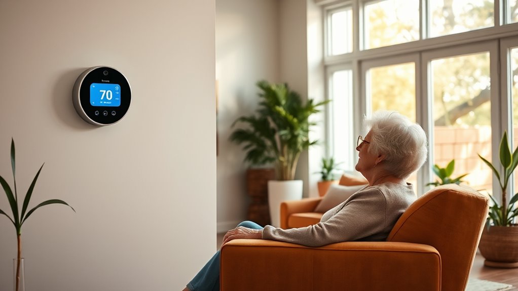 top senior friendly thermostats
