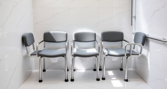 top shower chairs with support