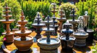 top solar garden fountains
