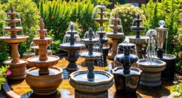 top solar garden fountains