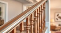top stair railing kits