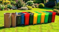 top yard waste bag holders