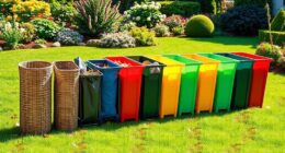 top yard waste bag holders