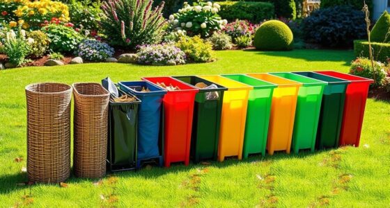 top yard waste bag holders