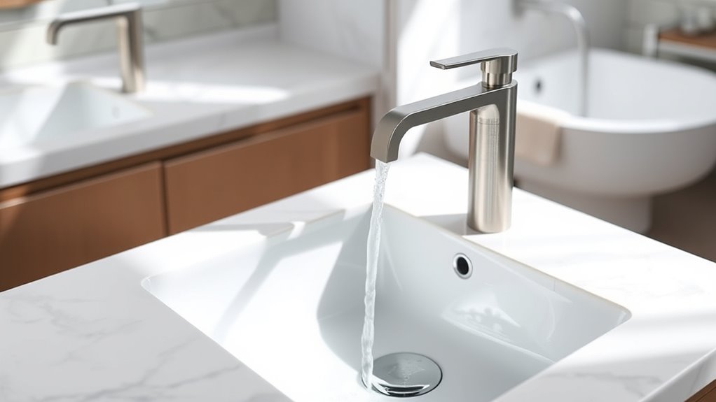 touchless faucets enhance hygiene