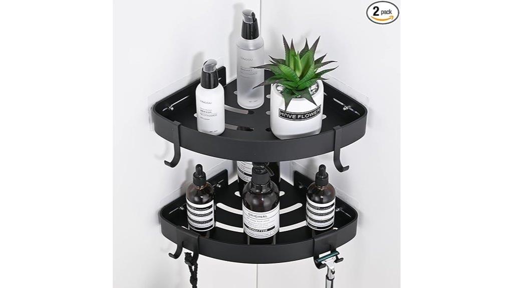 two pack shower caddy