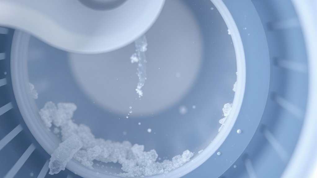 use distilled water regularly