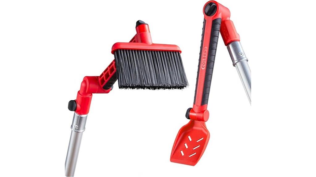 versatile rain gutter cleaner