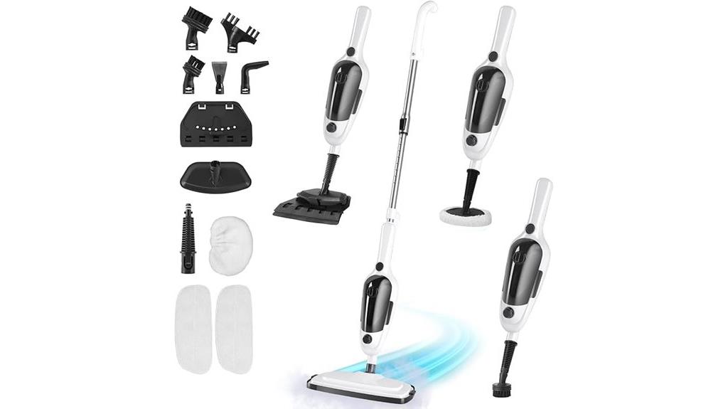 versatile steam cleaning device