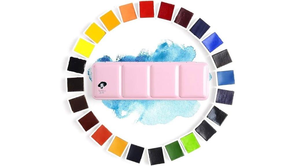 vivid watercolor paint set