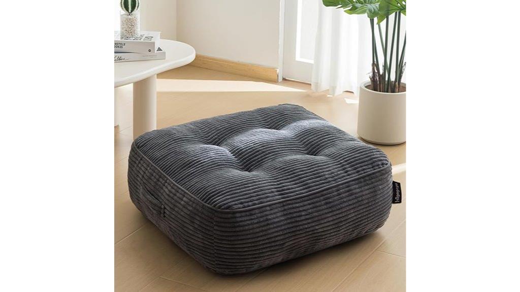 washable adult floor cushion