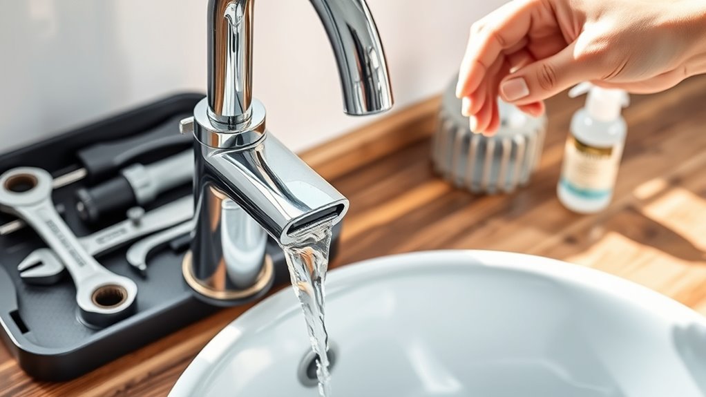 water conservation maintenance routine
