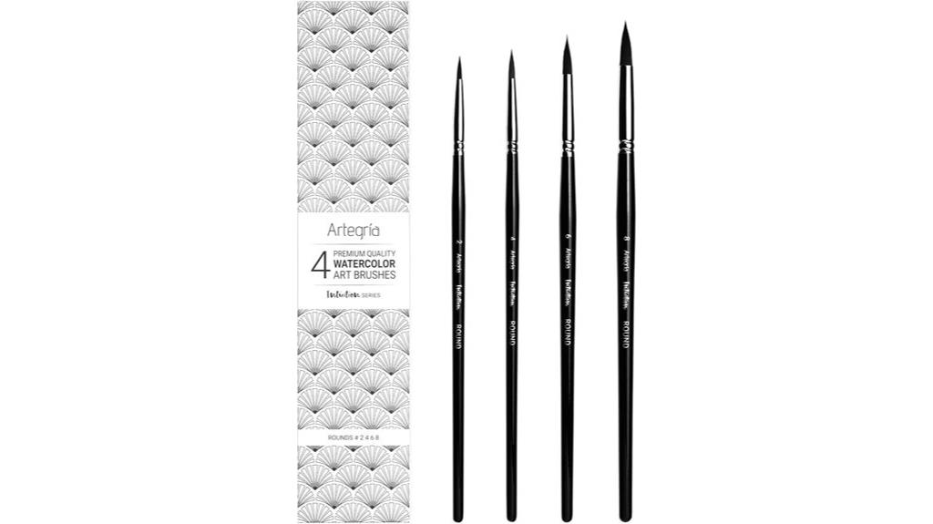 watercolor brush set