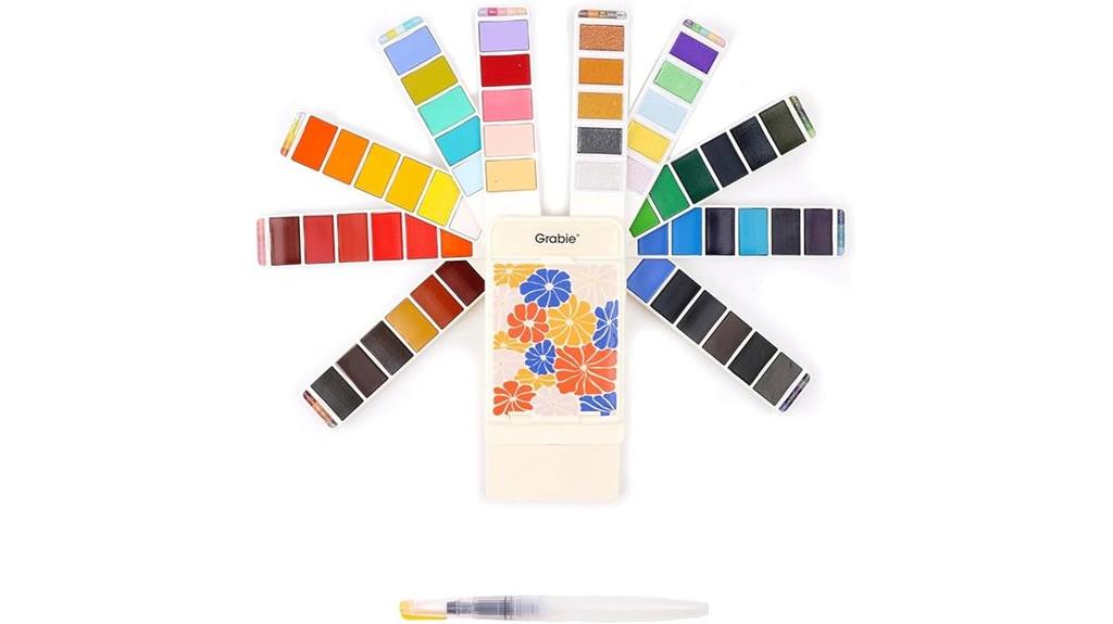 watercolor paint set