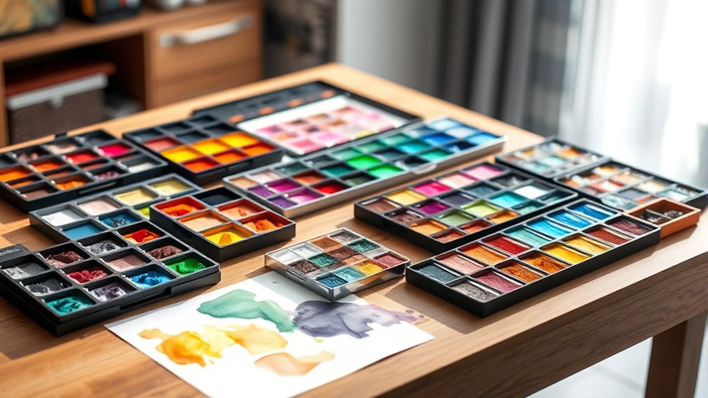 watercolor set selection criteria