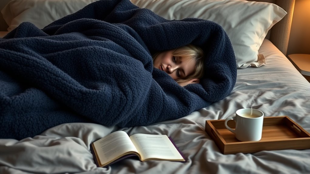 weighted blanket reduces anxiety