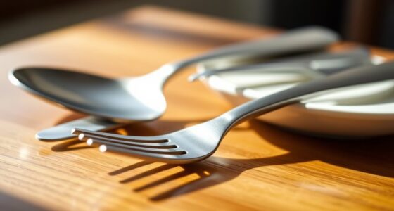 weighted utensils for easier eating