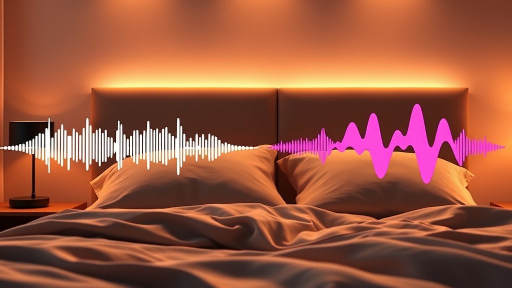 white versus pink noise