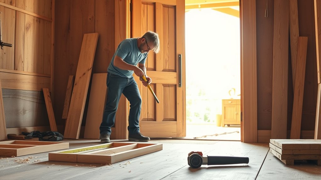 widen doorways for accessibility